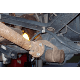 Pont Arrière OCCASION Jeep Cherokee KJ 2.8L CRD boite manu NSG370 2006-07 r: 3.55  Chrysler 8,25  2x capteurs ABS sans Tracloc