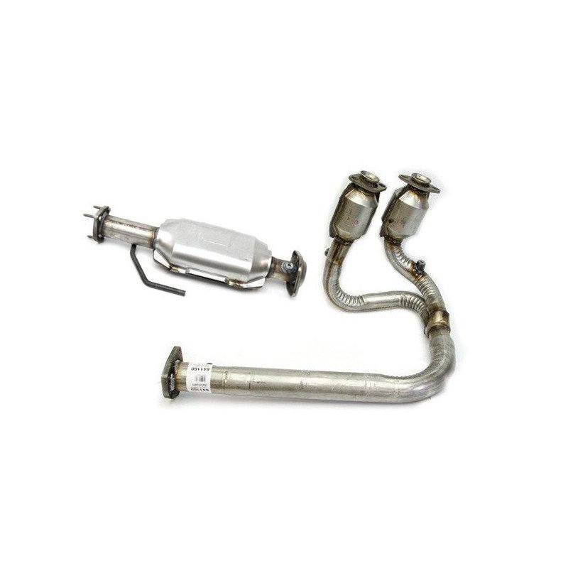 Pot catalytique complet central + avant , CATTJ400102